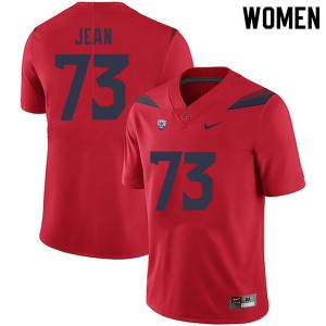 Women's Arizona Wildcats Woody Jean #73 Official Red Jersey 860105-274