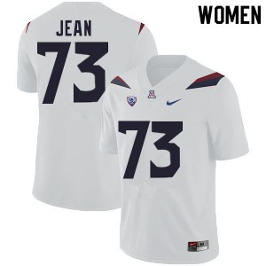 Women's Arizona Wildcats Woody Jean #73 Alumni White Jersey 873836-579