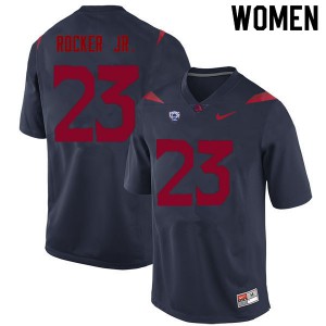 Women Arizona Wildcats Stevie Rocker Jr. #23 Navy Stitched Jersey 128986-460