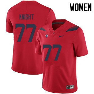Women Arizona Wildcats Maisen Knight #77 Red High School Jerseys 446143-720