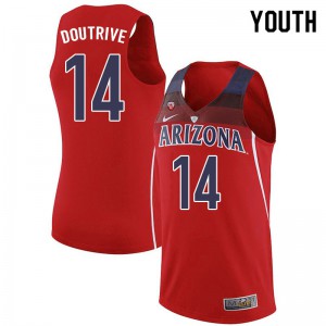 Youth Arizona Wildcats Devonaire Doutrive #14 Red Basketball Jerseys 391963-436