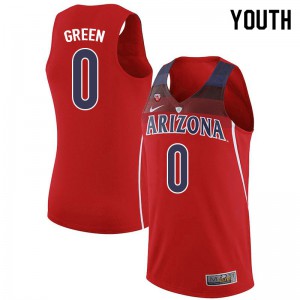 Youth Arizona Wildcats Josh Green #0 Alumni Red Jersey 642745-585