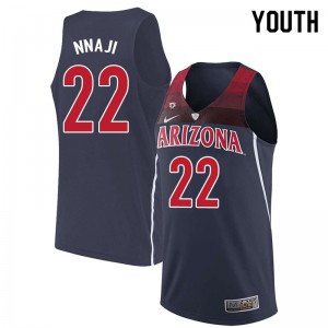 Youth Arizona Wildcats Zeke Nnaji #22 NCAA Navy Jersey 150980-462