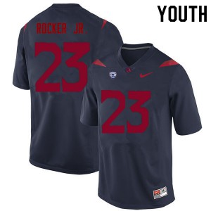 Youth Arizona Wildcats Stevie Rocker Jr. #23 Navy Stitched Jersey 110143-614