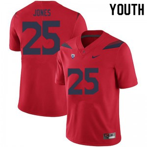 Youth Arizona Wildcats Valen Jones #25 Red University Jersey 699252-126
