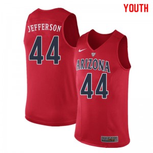 Youth Arizona Wildcats Richard Jefferson #44 Red College Jersey 824943-322