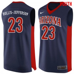 Youth Arizona Wildcats Rondae Hollis-Jefferson #23 High School Navy Jerseys 620358-793