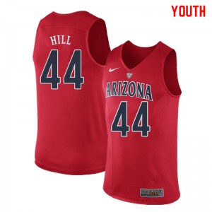 Youth Arizona Wildcats Solomon Hill #44 Red College Jerseys 614889-705