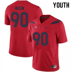 Youth Arizona Wildcats Trevon Mason #90 Official Red Jersey 758562-421